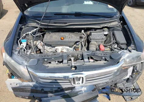 2012 Honda Civic Ex from USA, damaged, VIN 19XFB2F86CE102721